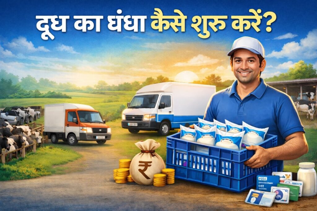 दूध का धंधा कैसे शुरू करें?